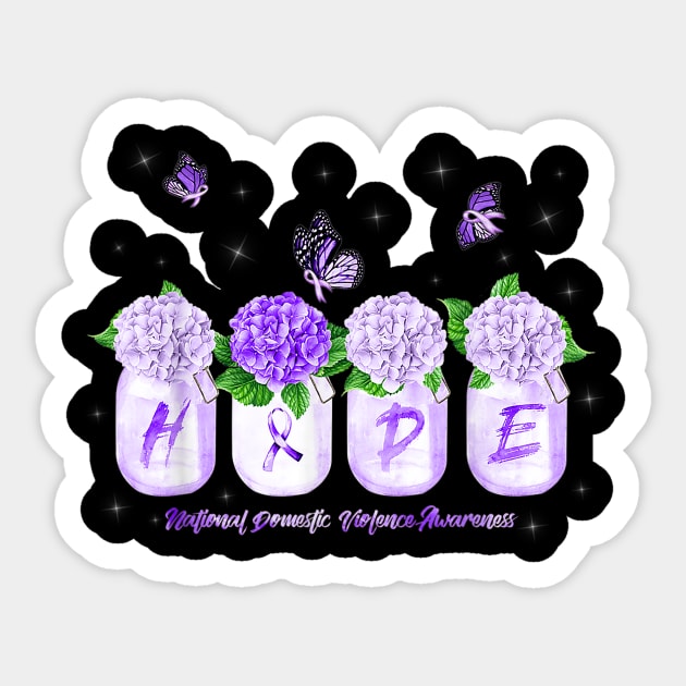 Domestic Violence Awareness Sticker by sevalyilmazardal